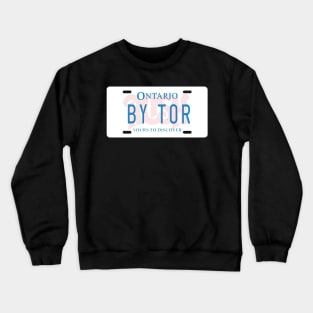 By Tor License Plate Crewneck Sweatshirt